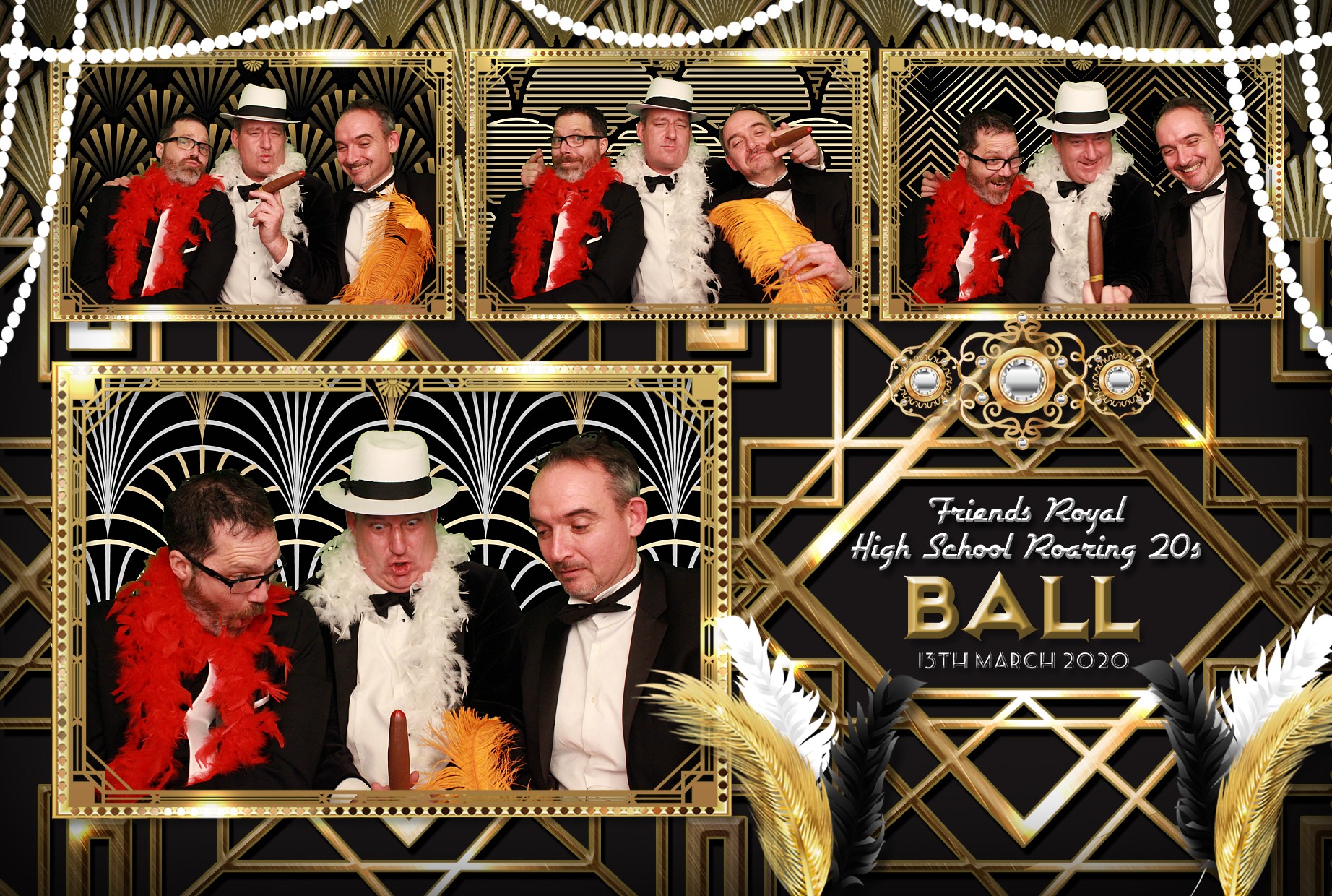 Friends Royal High School Roaring 20s Ball | View more photos from the event at gallery.myphotoboothexperience.co.uk/u/MyPhotoBoothExperienceLtd/Friends-Royal-High-School-Roaring-20s-Ball